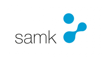 SAMKin logo.