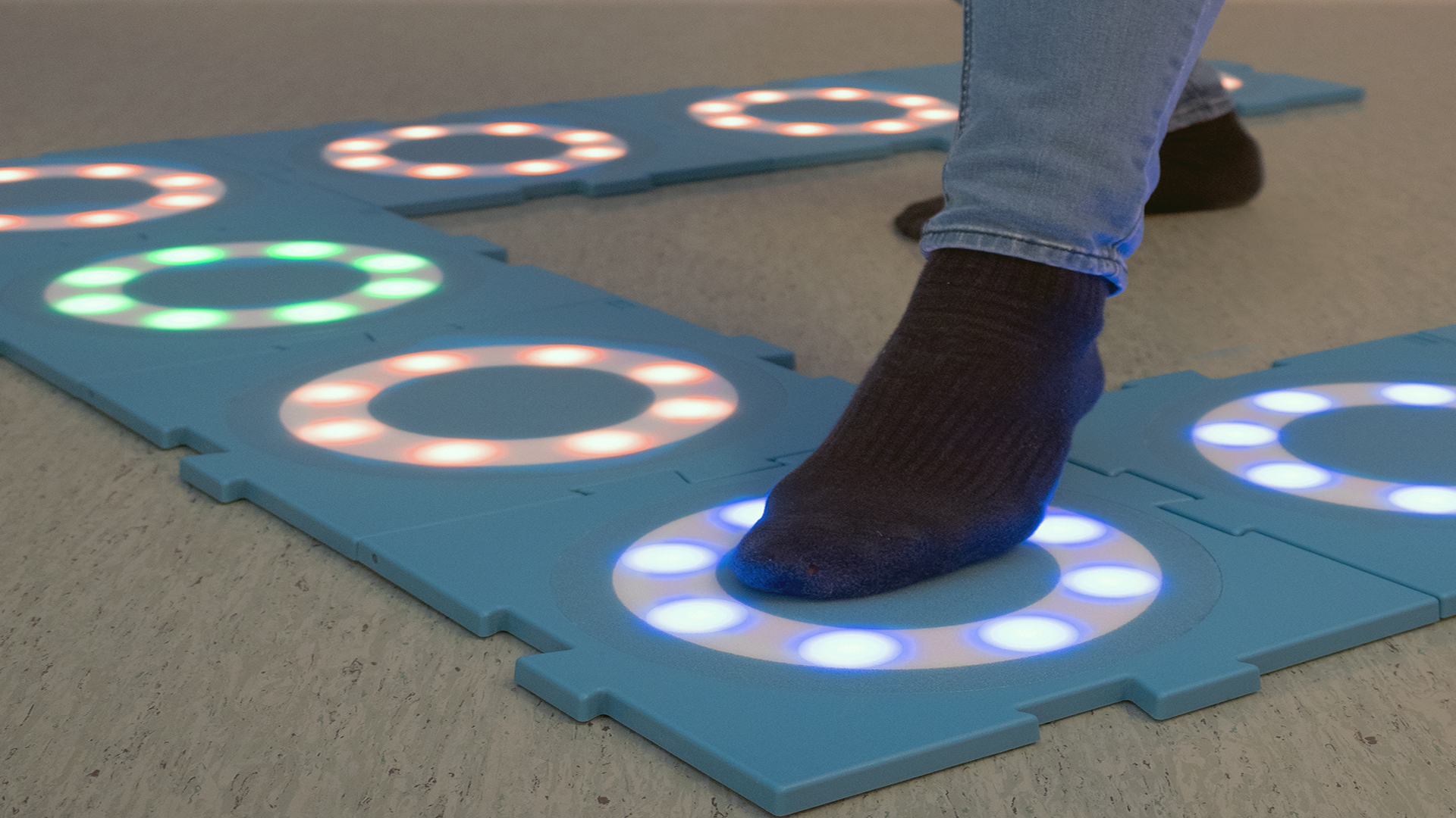 Institute of Rehabilitation Mototiles Person using Mototiles