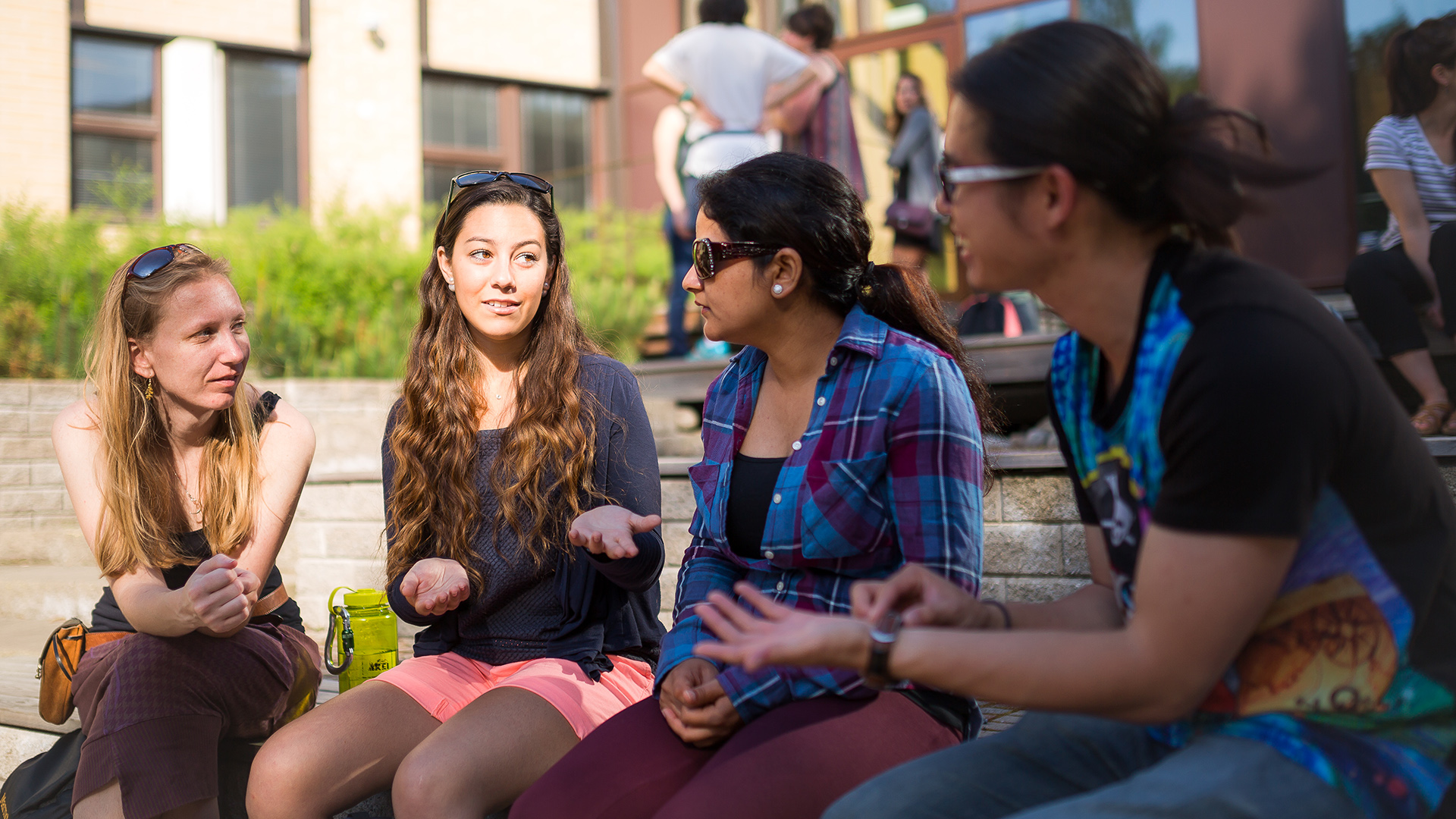 Students at music campus