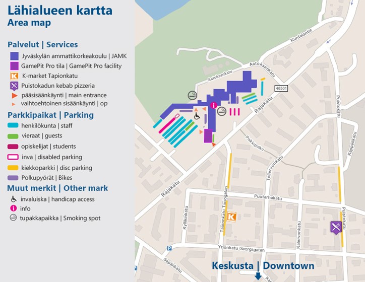 GamePit Pro kartta