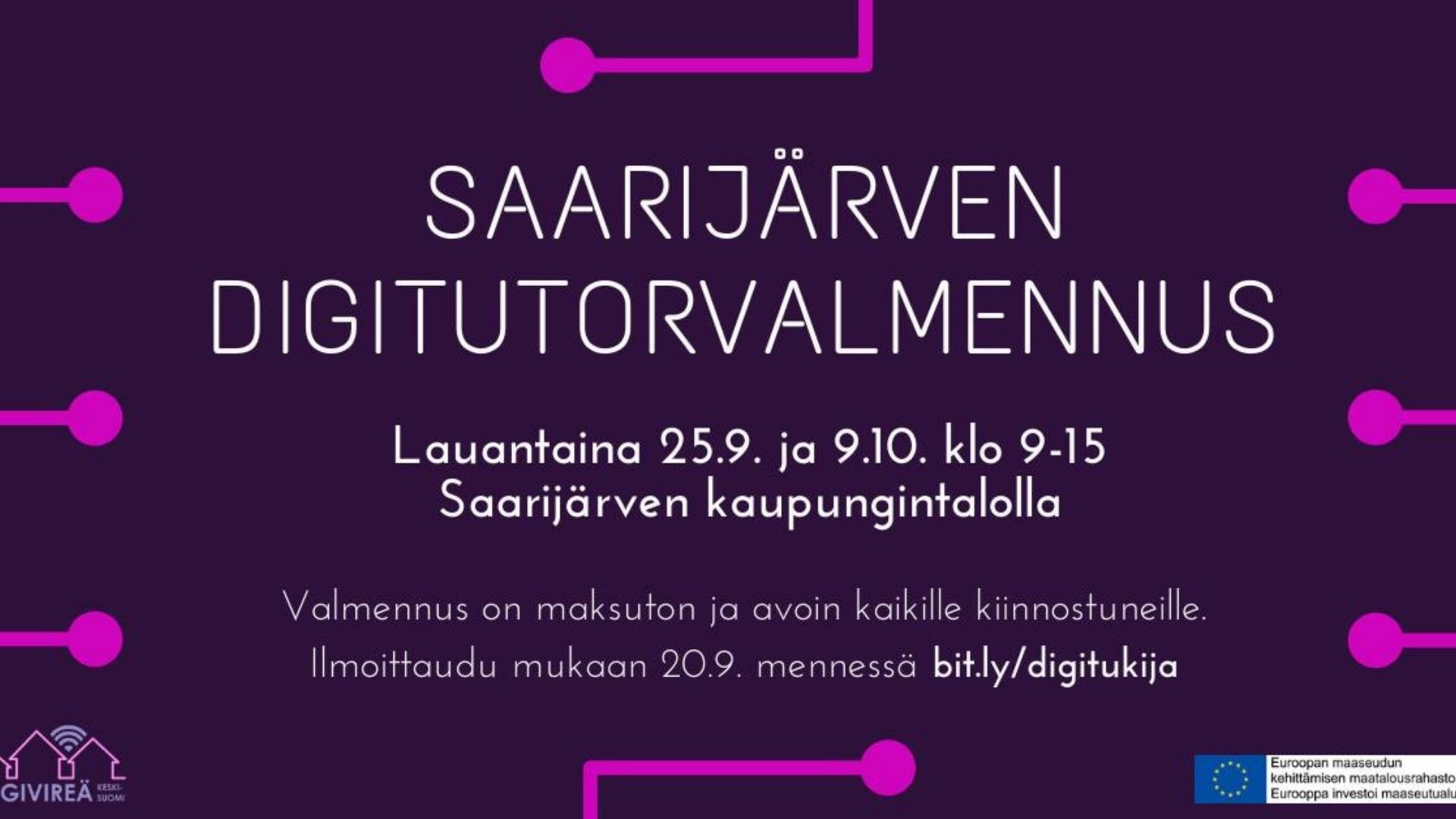 Digitutorvalmennuksen mainos