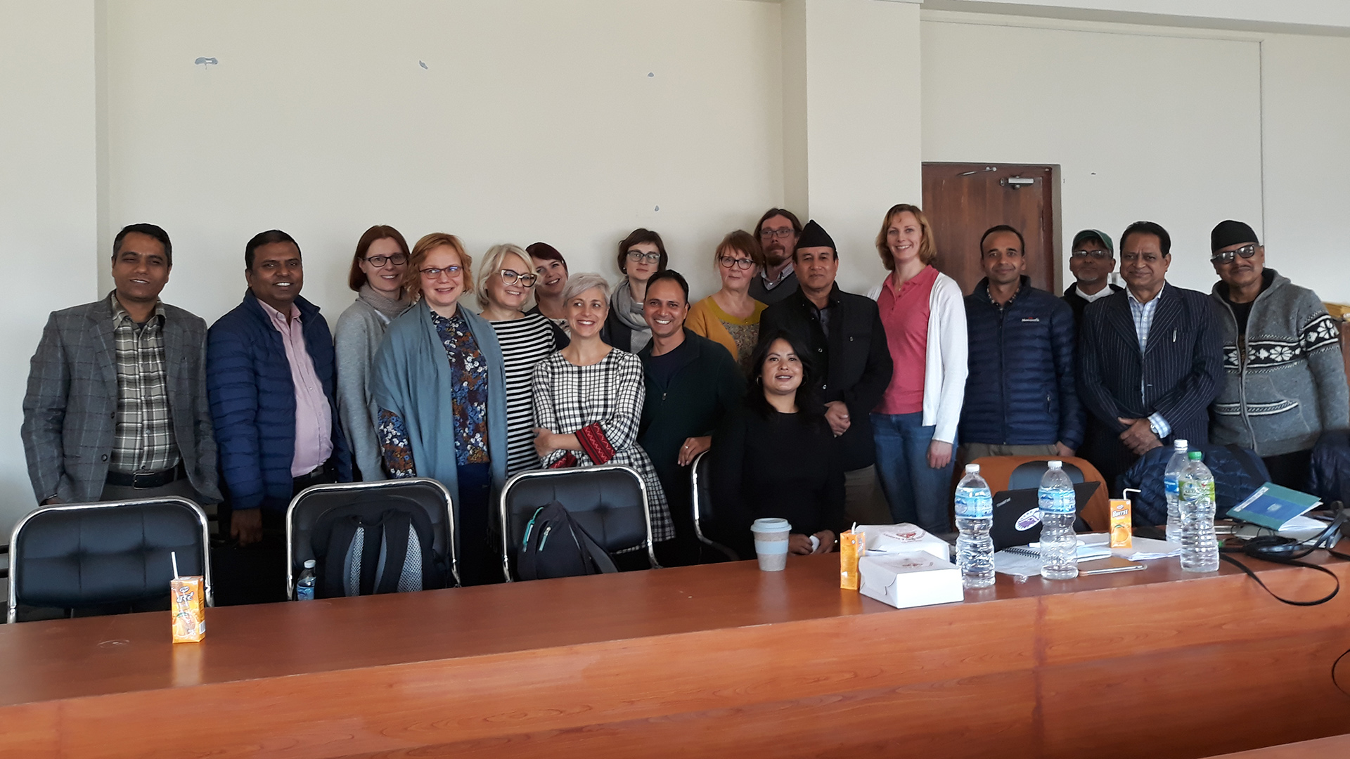 EATHEN team at a workshop in Nepal