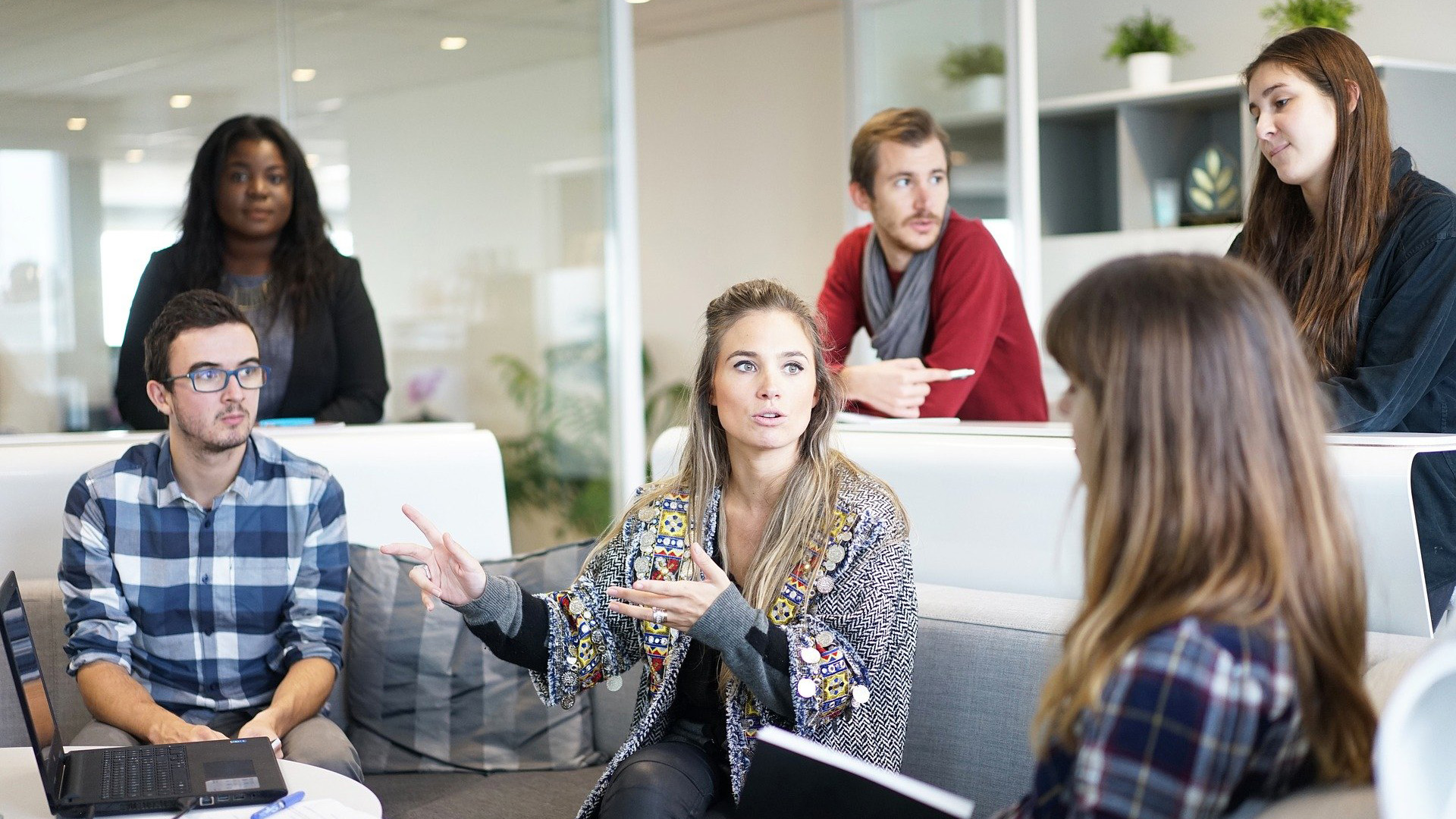 People in the meeting