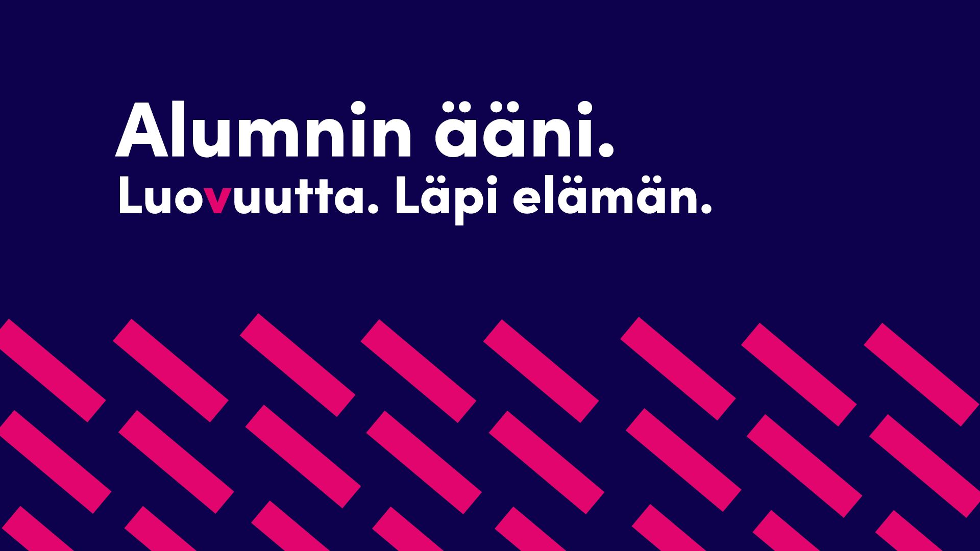 Alumnin ääni podcastin logo