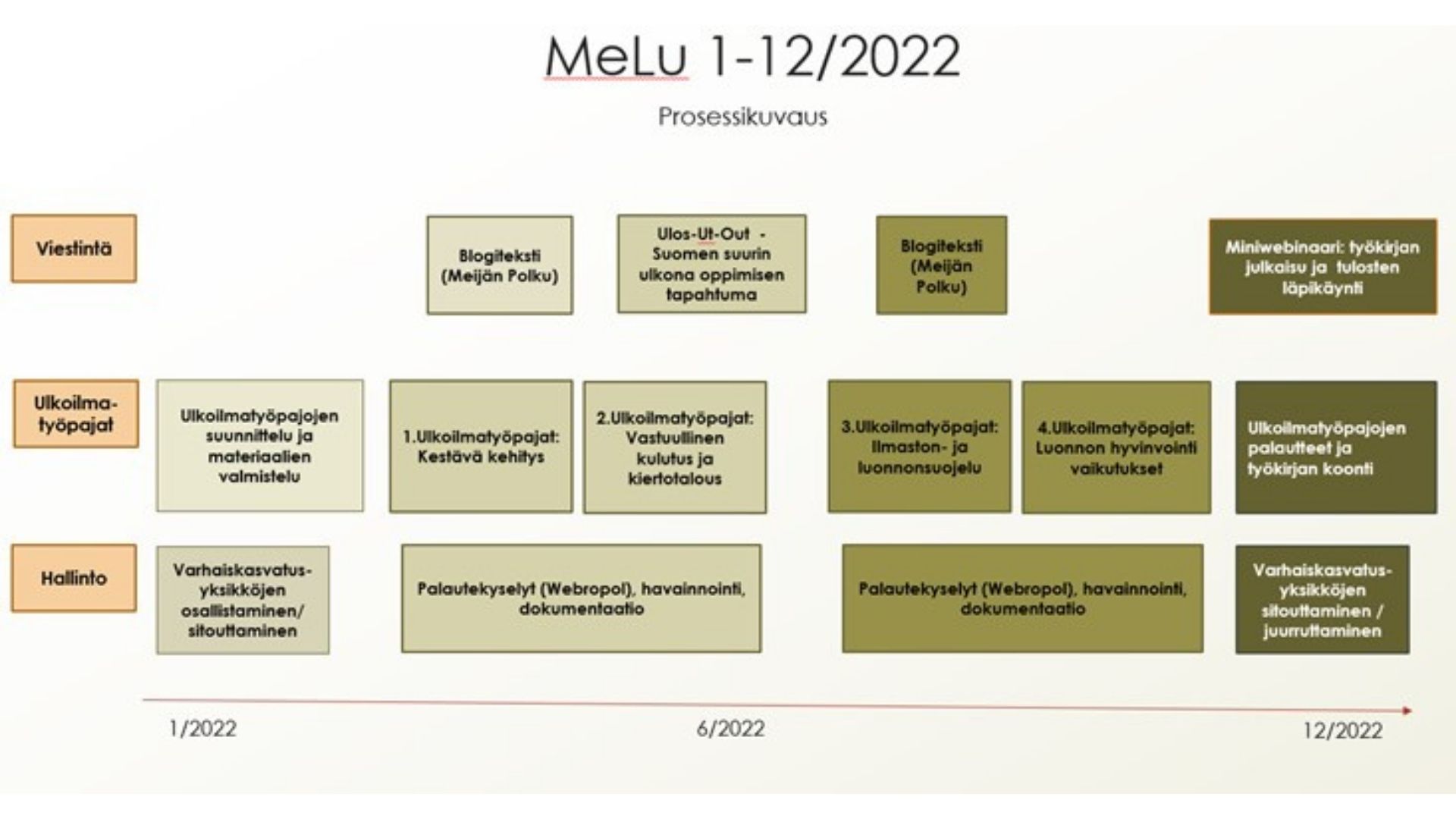 MeLu-projektin prosessikuvaus