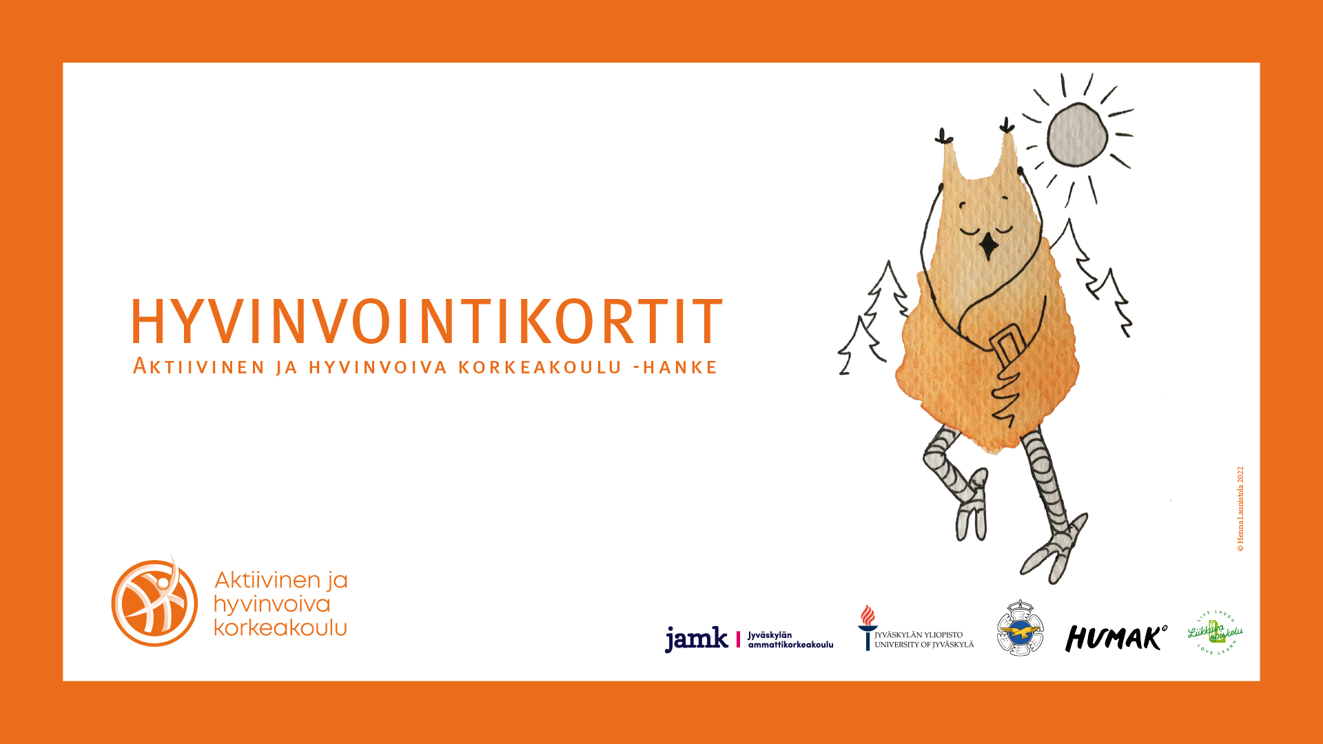 Hyvinvointikortit, etusivu