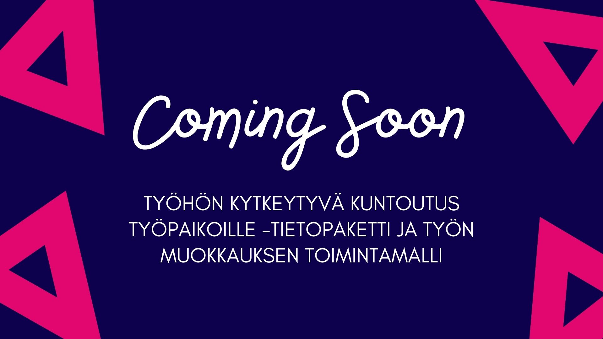 KUURA coming soon -mainos