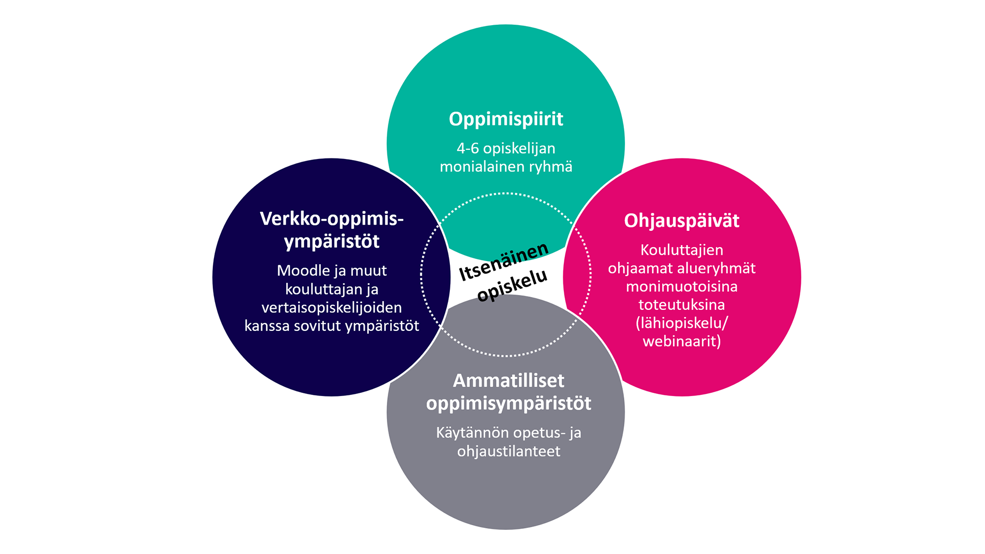 Oppimisen ympäristöt ja käytänteet