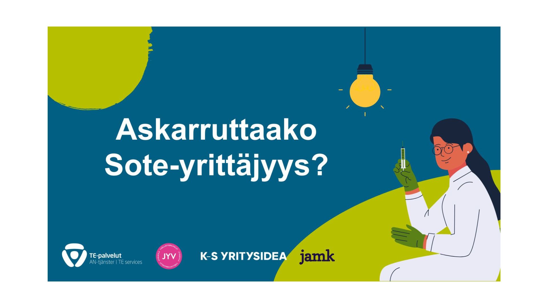 askarruttaako sote-yrittäjyys -tapahtuman mainoskuva