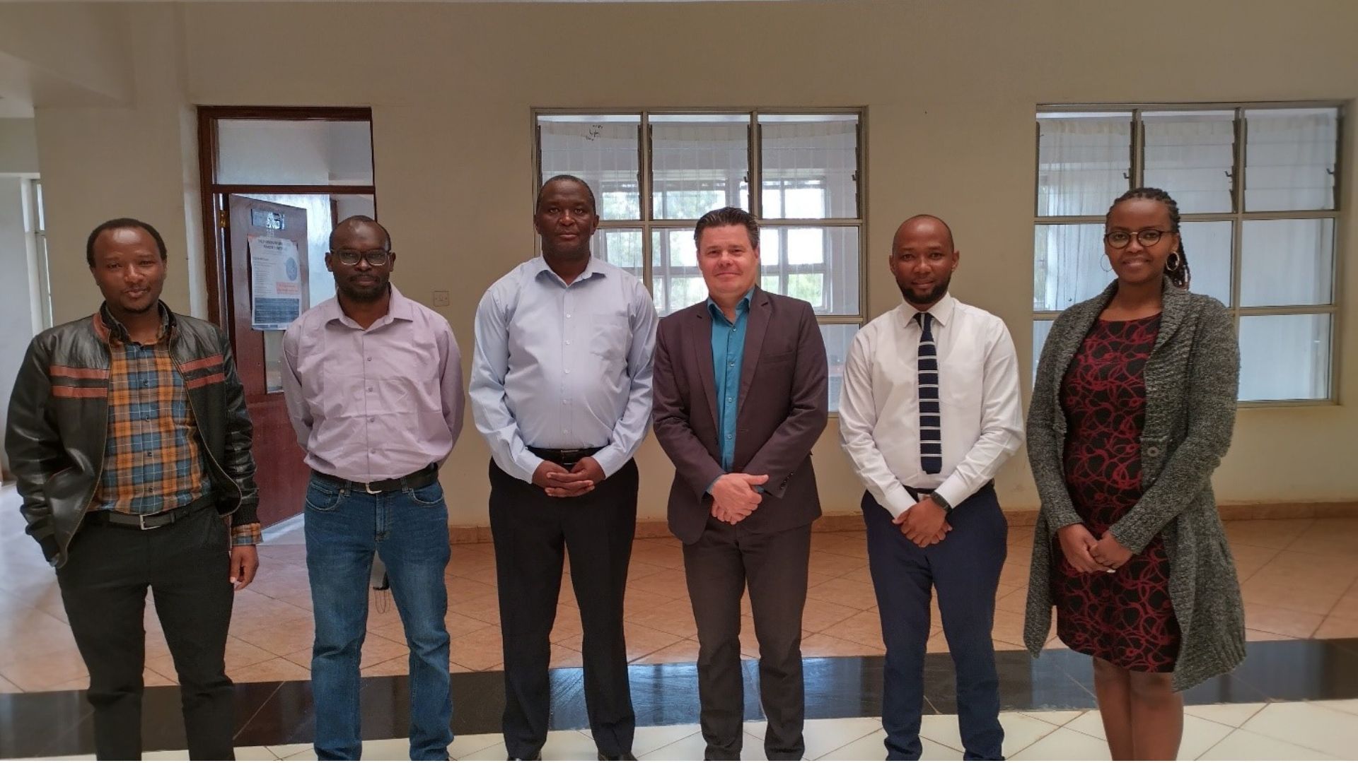 Participants of a meeting in Kenya