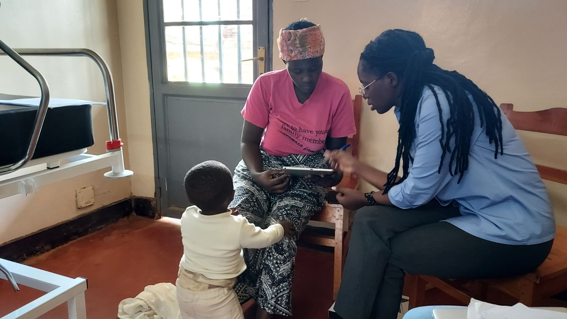 Research interview with a service user in Rwanda