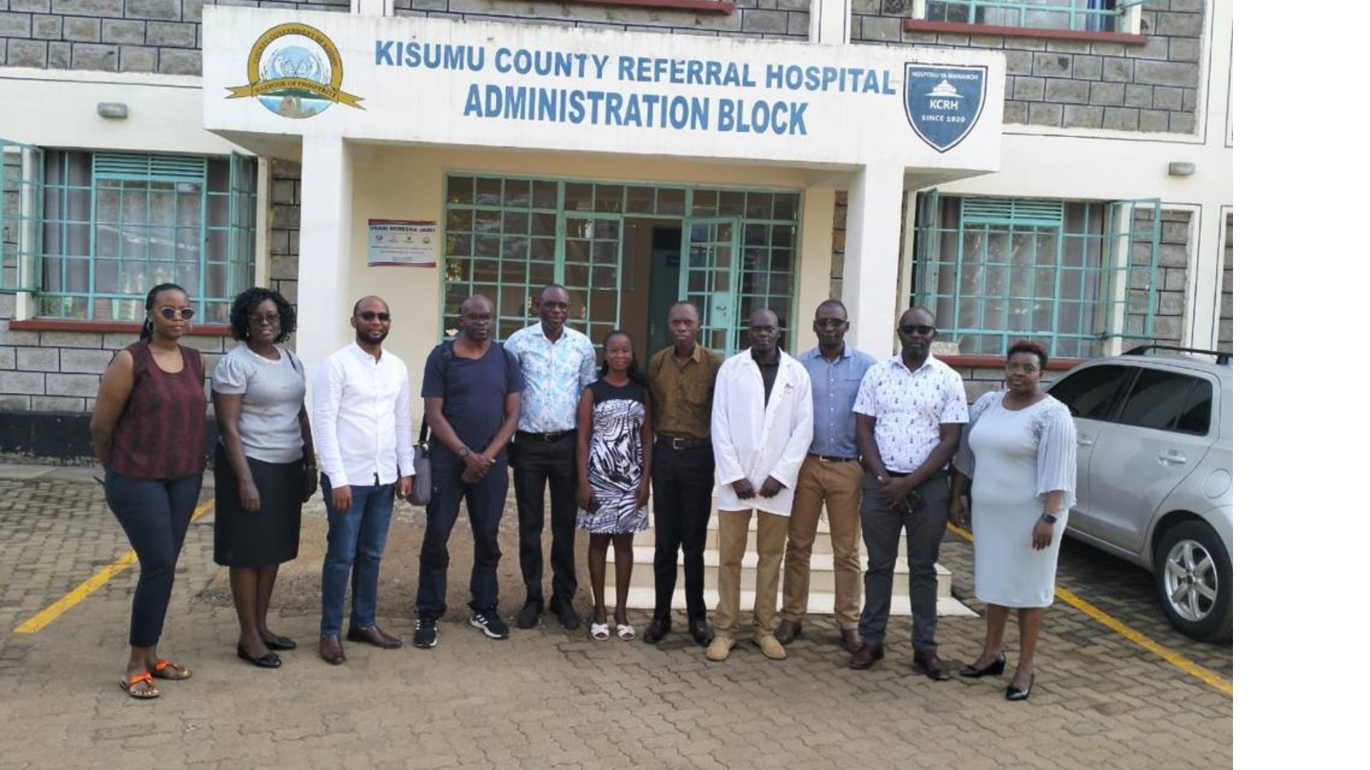 Research team in Kisumu