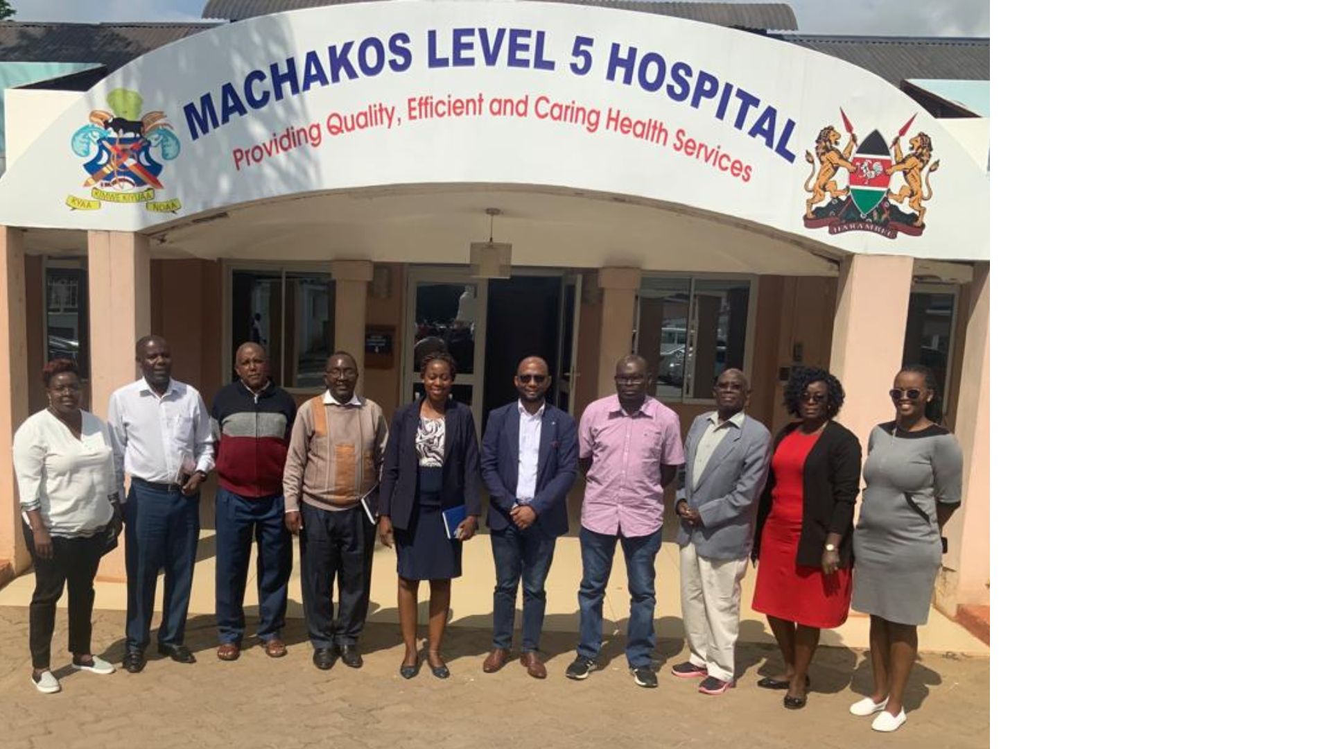 Research team in Machakos