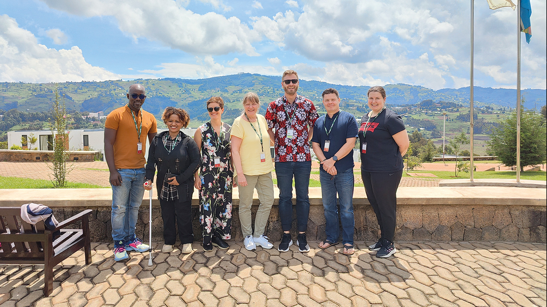 Digitaalisen kuntoutuksen asiantuntijatiimi Itä-Afrikassa