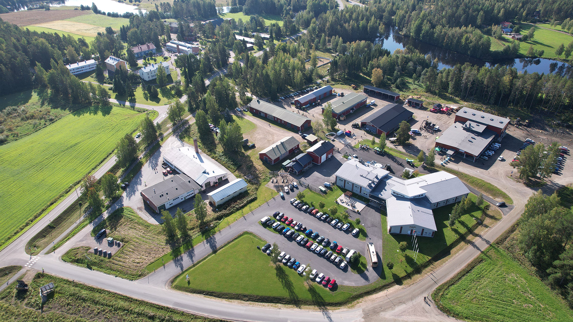 Ilmakuva Biotalouskampuksesta