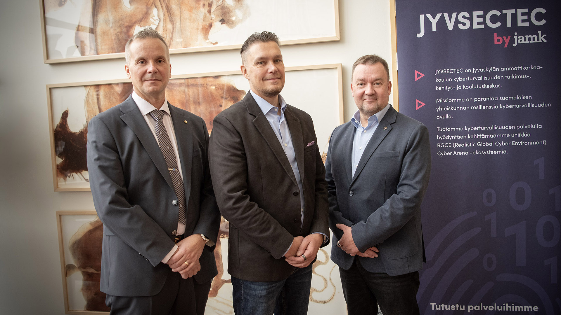 Petteri Korvala (vas.), Tero Kokkonen ja Rauli Paananen