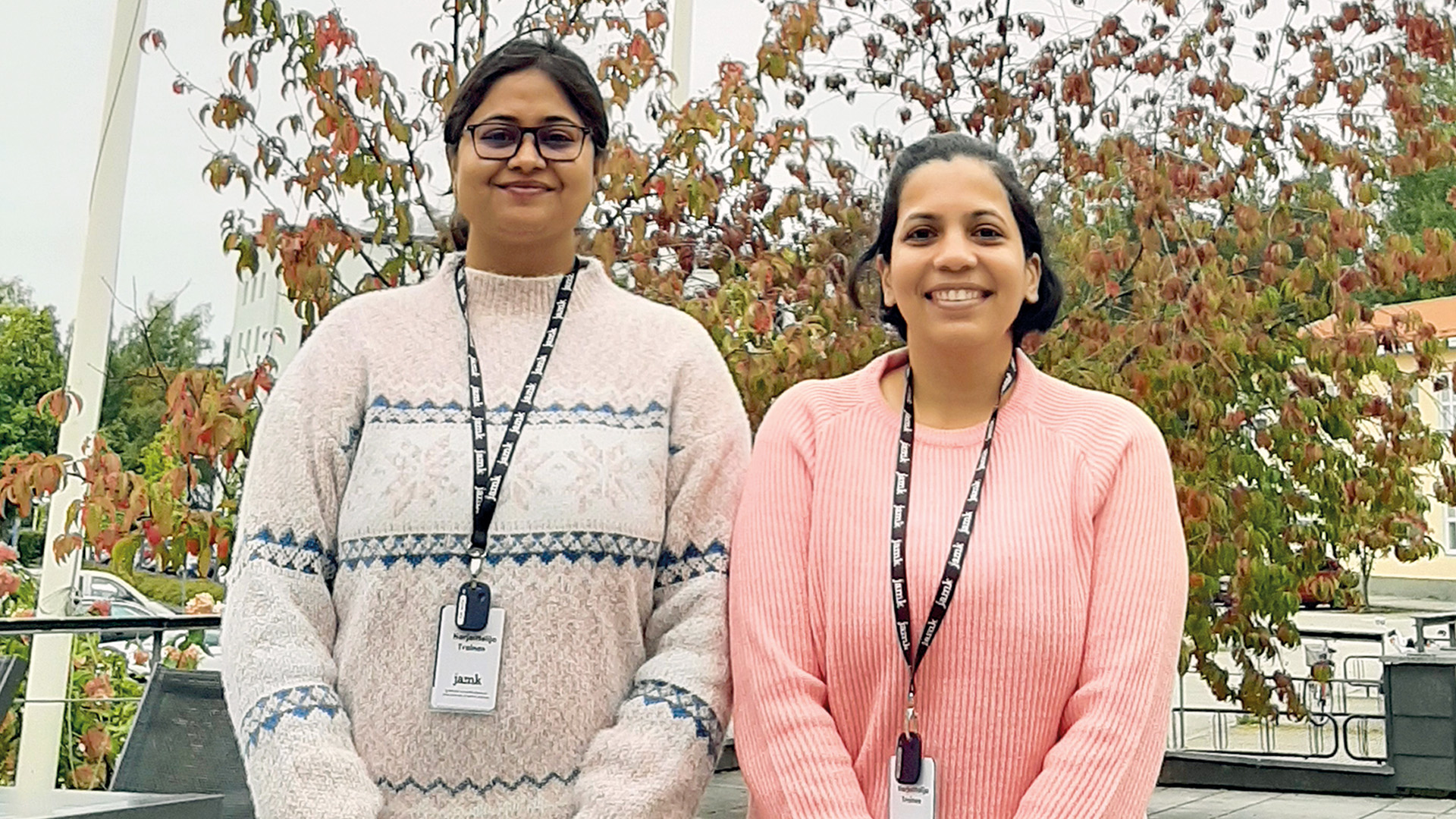 Tutkijat Boski Singh ja Shama Ansari