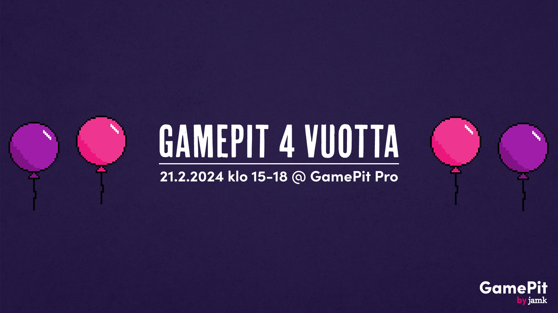 GamePit 4 vuotta synttärit