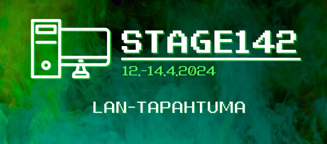 Stage142 - tapahtumabanneri