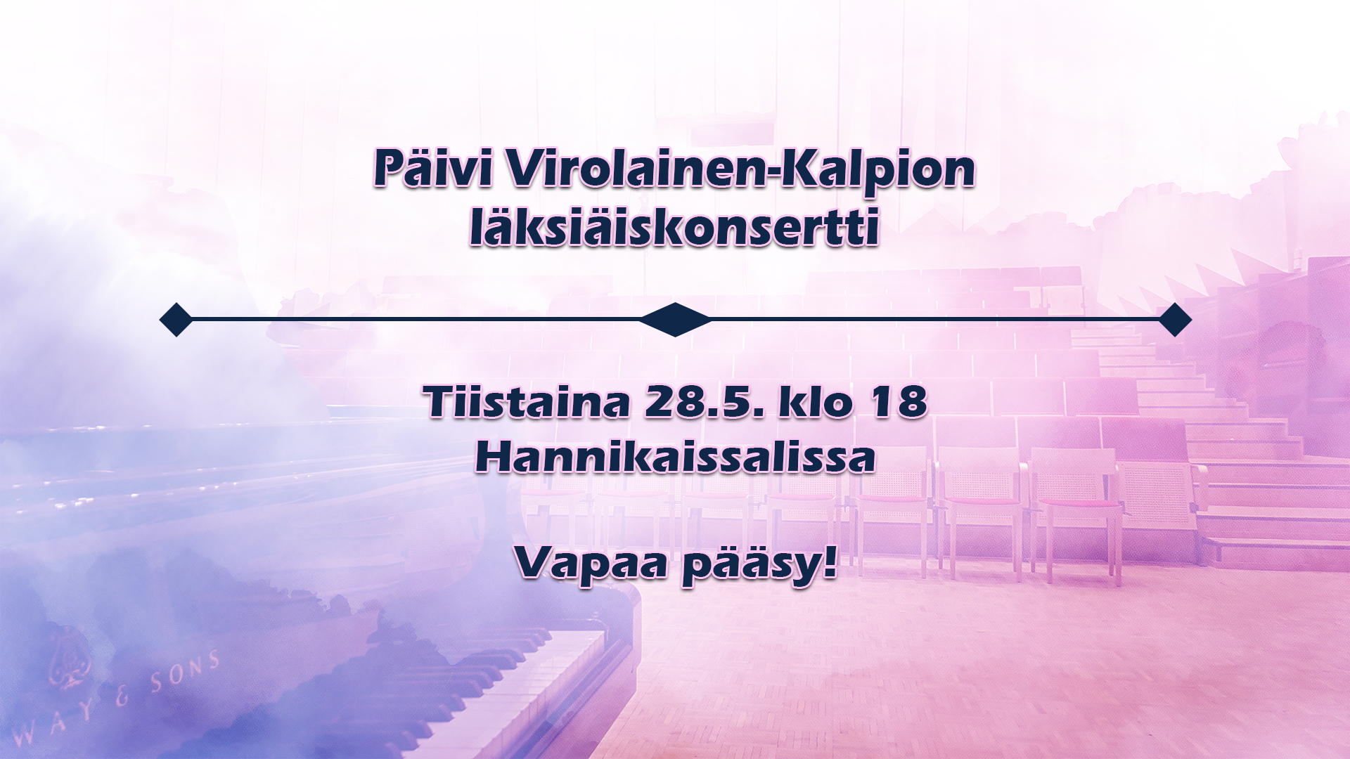 Päivi Virolainen-Kalpion läksiäiskonsertti