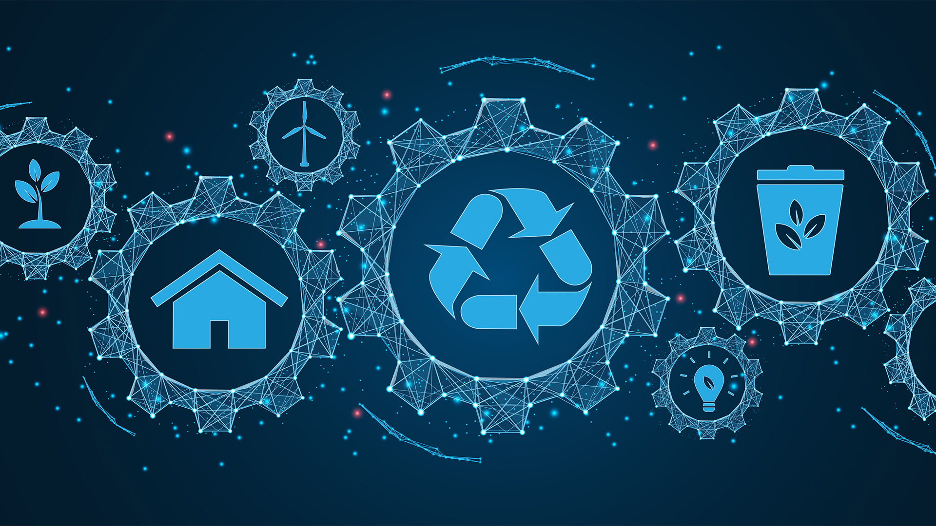 Kuvapankkikuva kiertotalouteen liittyen