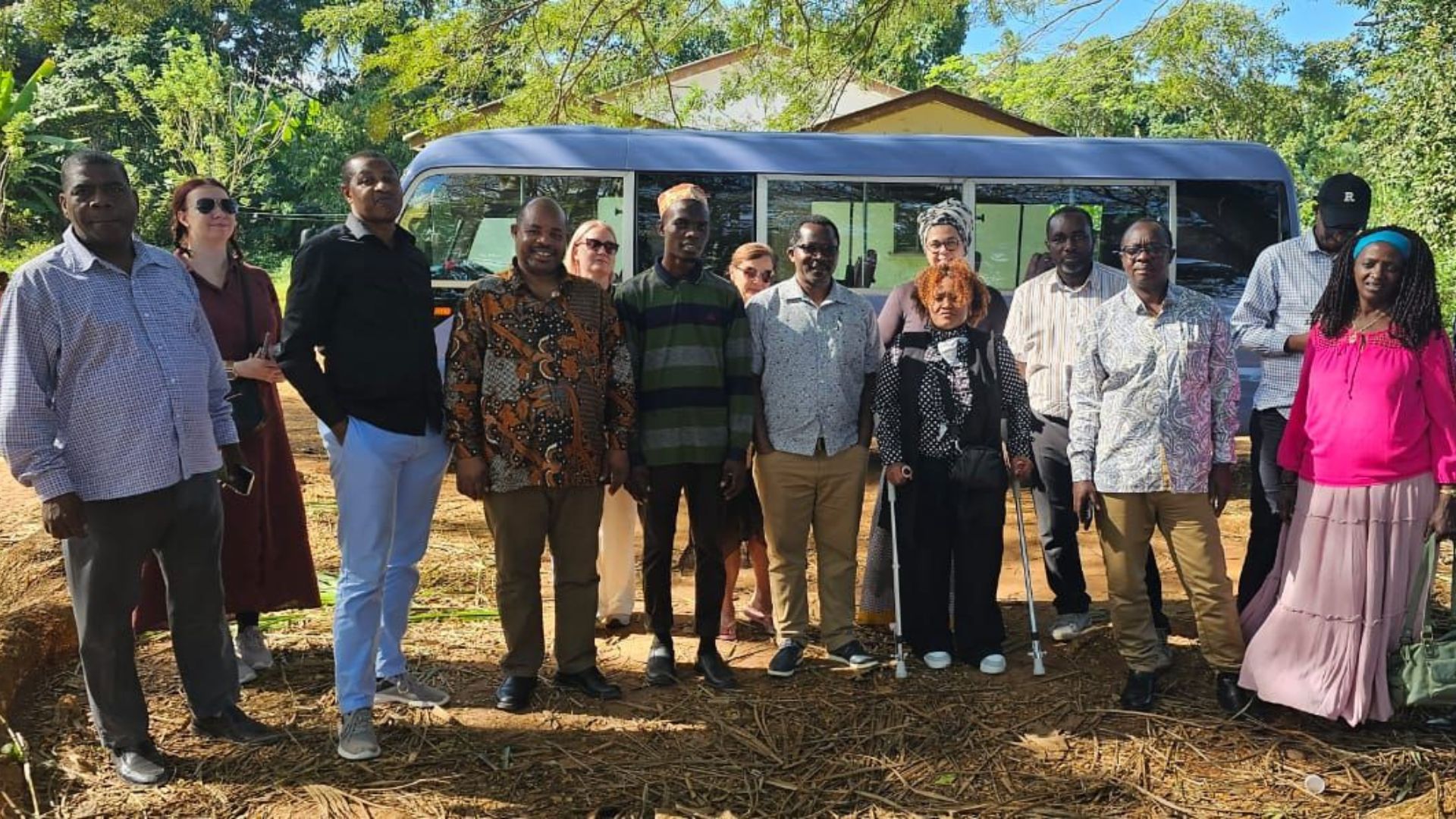 BERT team at the spice farm in Zanzibar