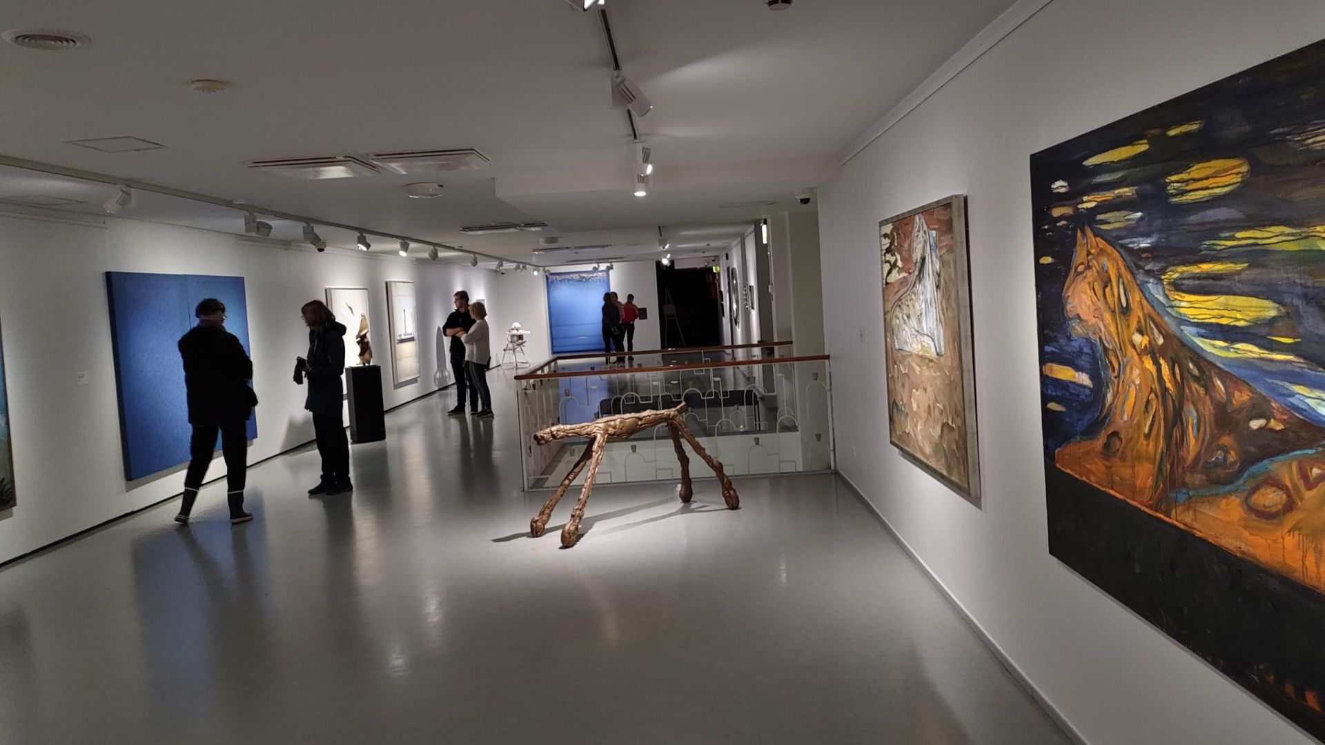 Näkymä taidemuseosta