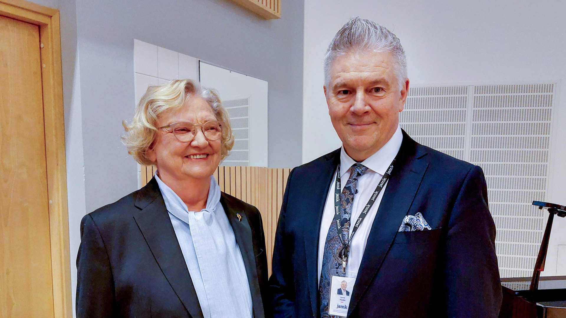 Inkeri Papp ja Pertti Malkki