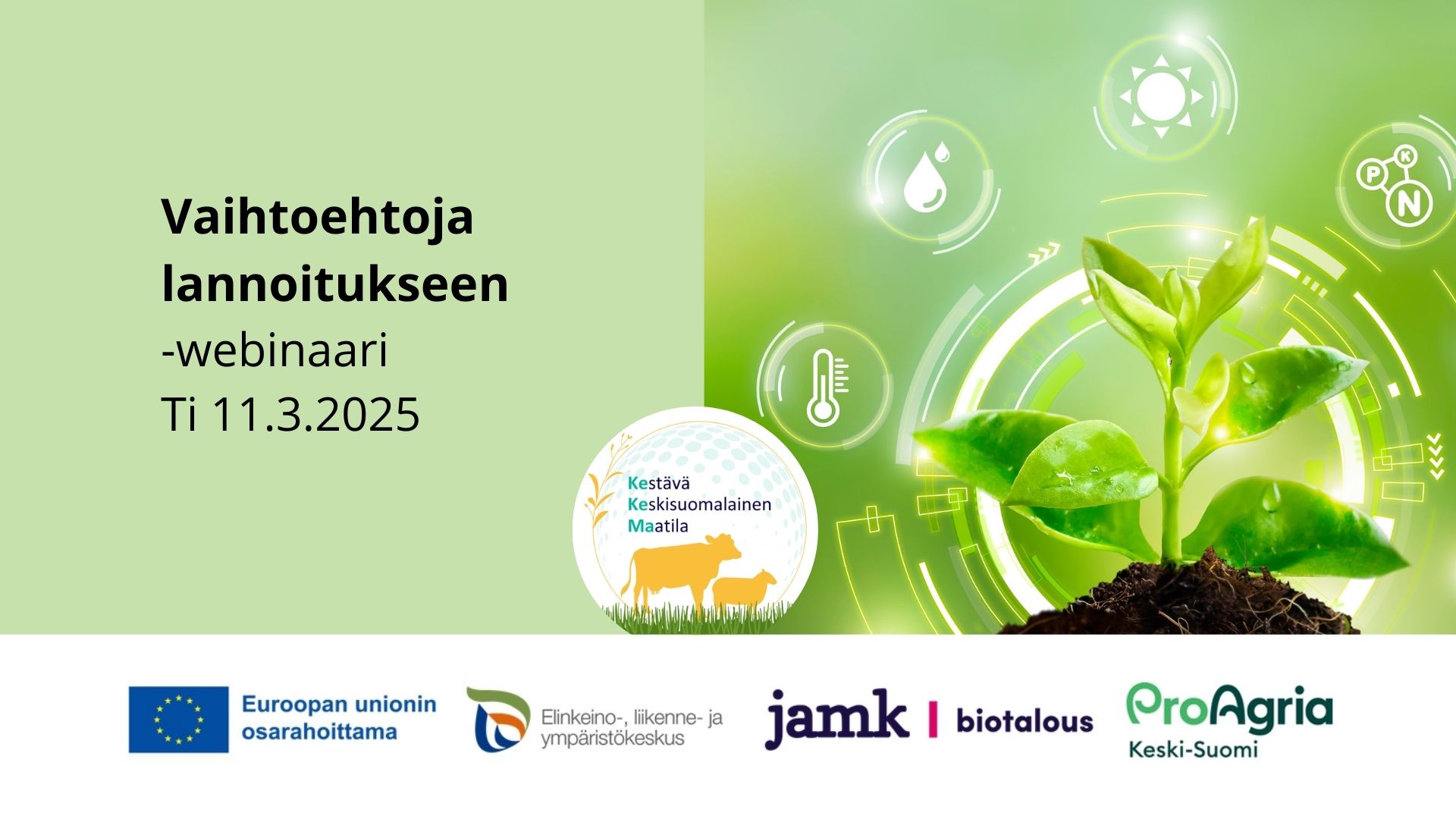 Webinaari vaihtoehtoja lannoitukseen