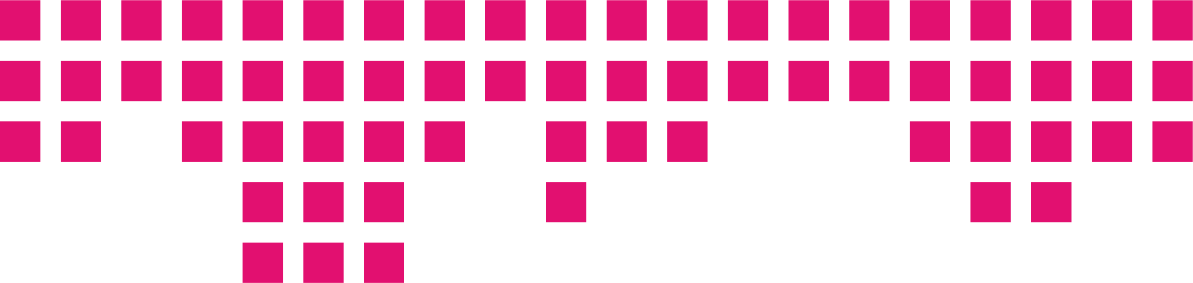Pinkki erotingrafiikka, joka muodostuu tetrispalikoista.