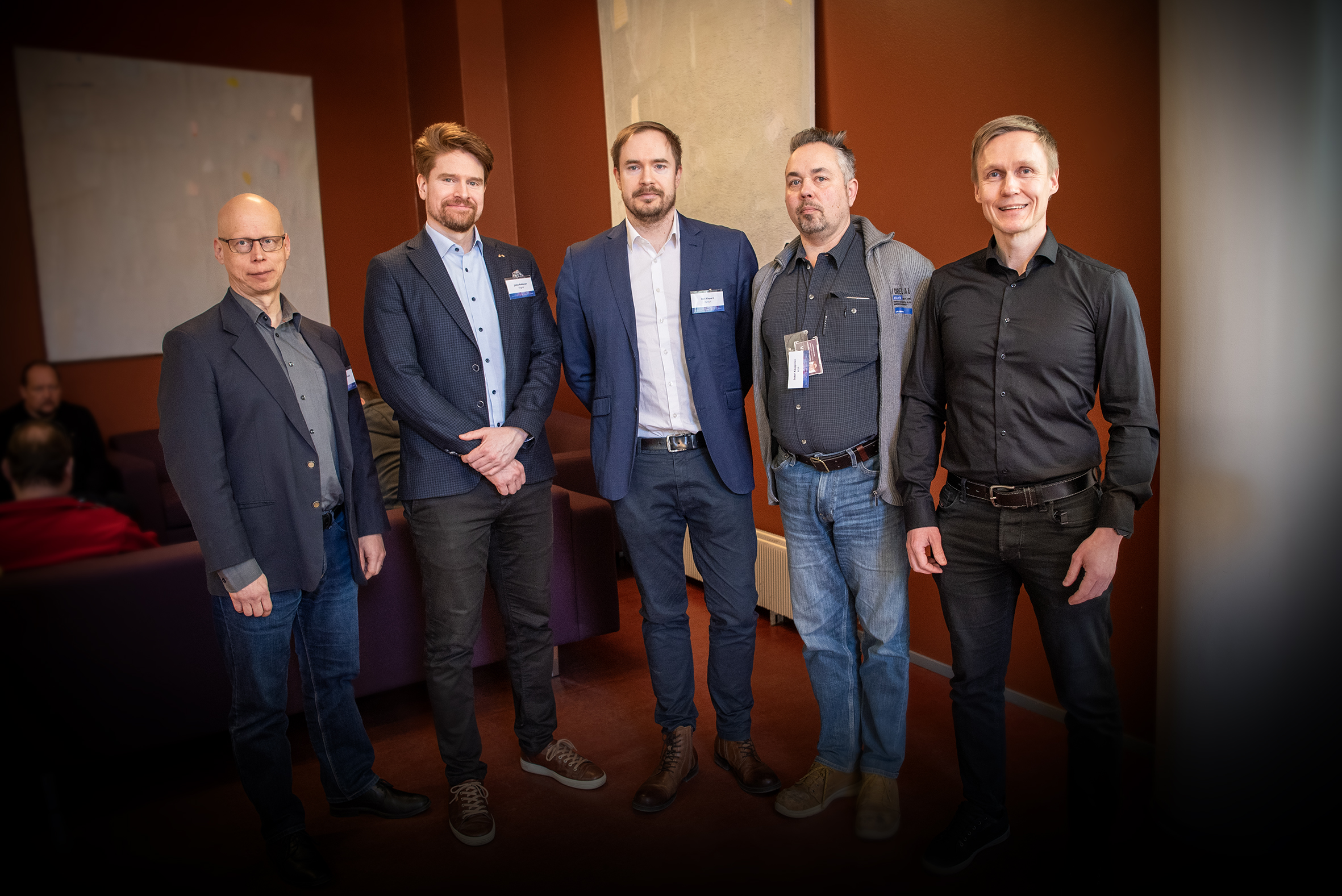 Reservimarkkinaseminaarin puhujavieraat ja isäntä