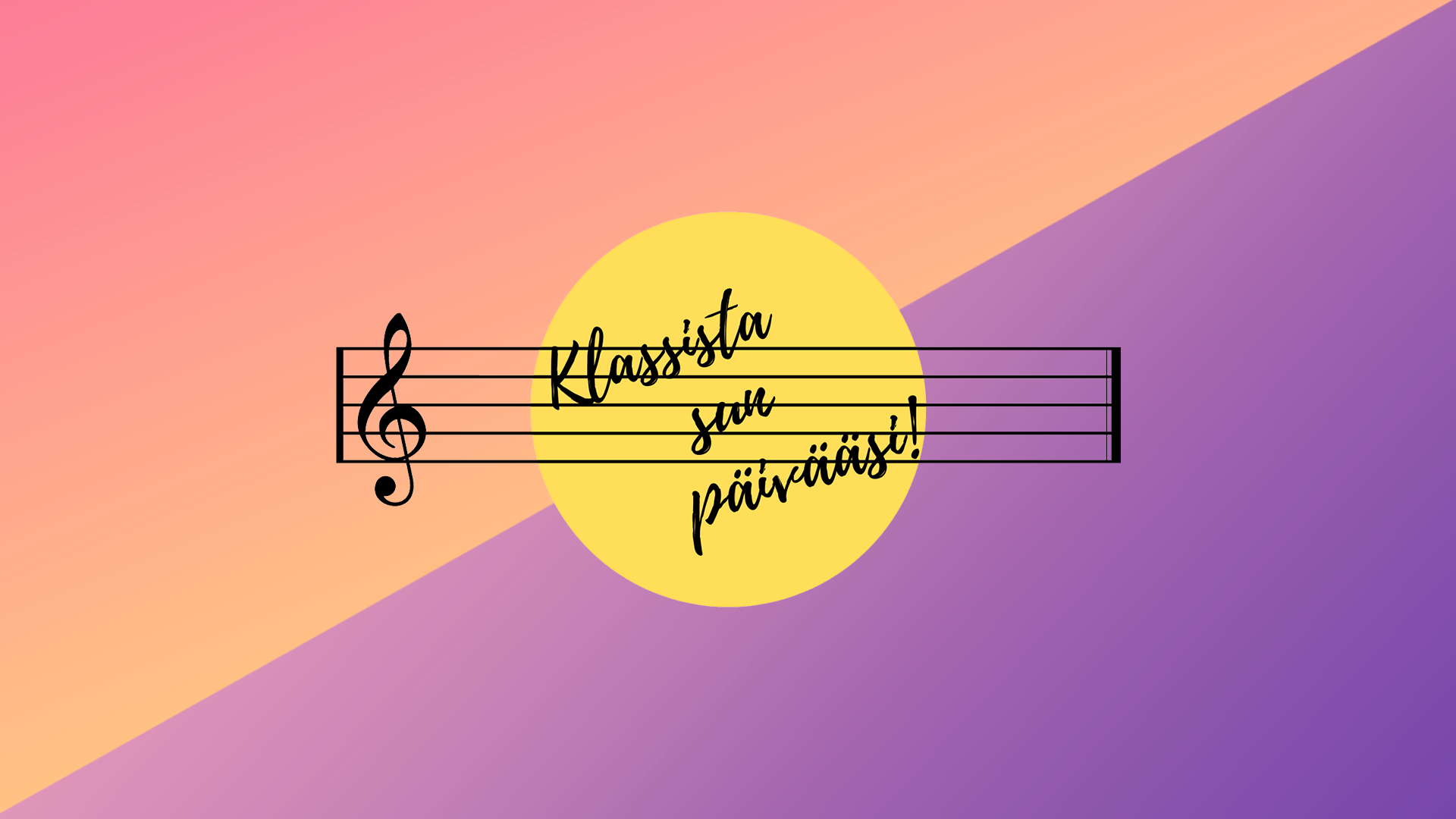 Klassista sun päivääsi, 2025-2026
