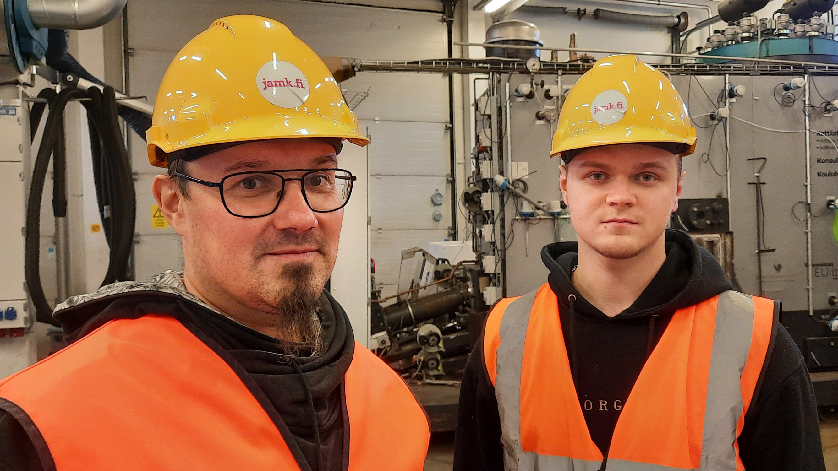 Nuohousalan Keskusliitto Sami Lehtimäki ja Niko Miettunen