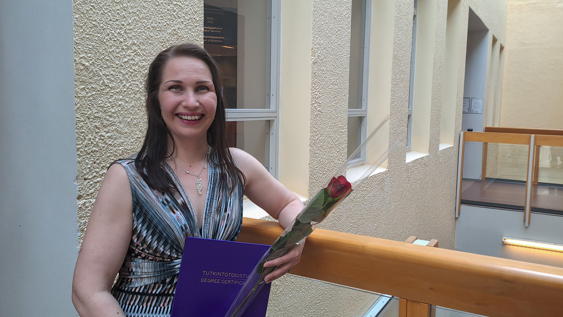 Henna Jalava valmistui insinööriksi keväällä 2025