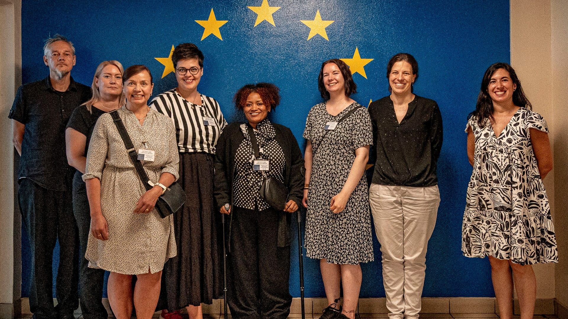 BERT Finnish team in a group photo in Rwanda.