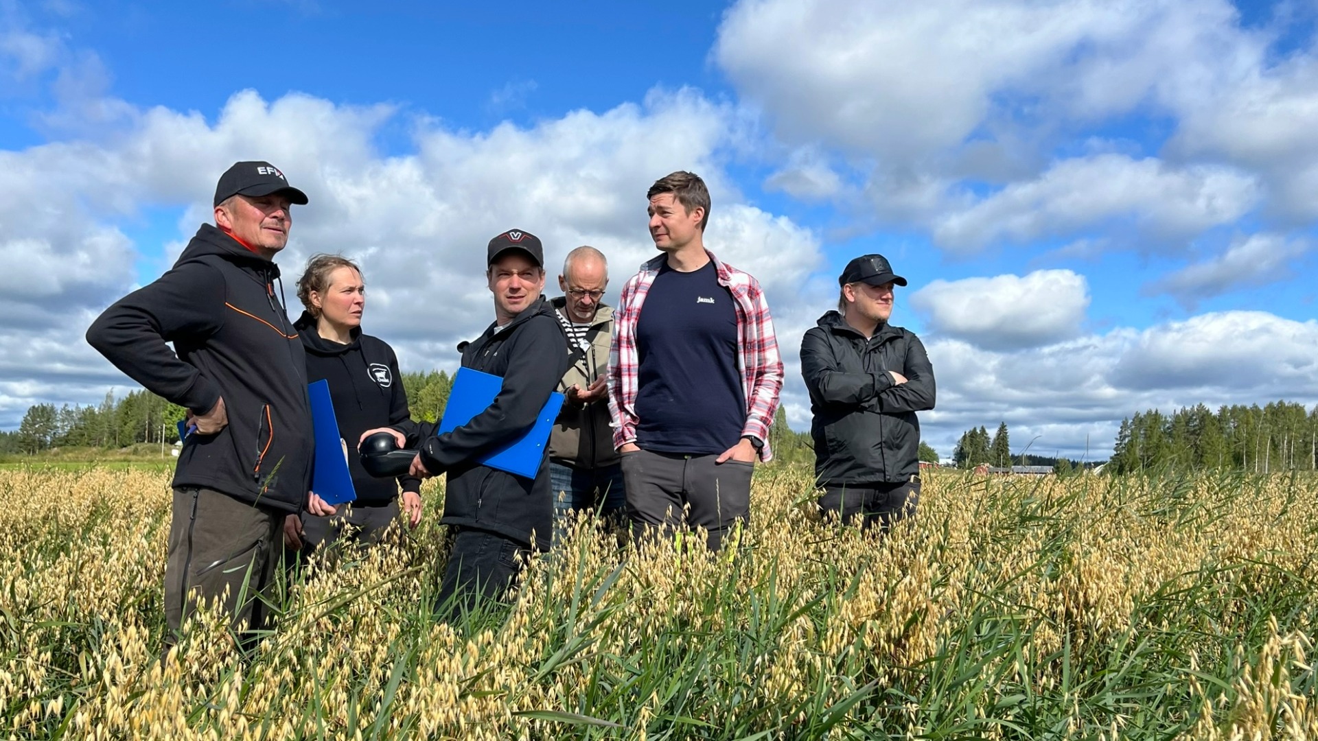 Tiedolla johtaminen viljan viljelyssä -pilottikoulus Finnish Future Farm