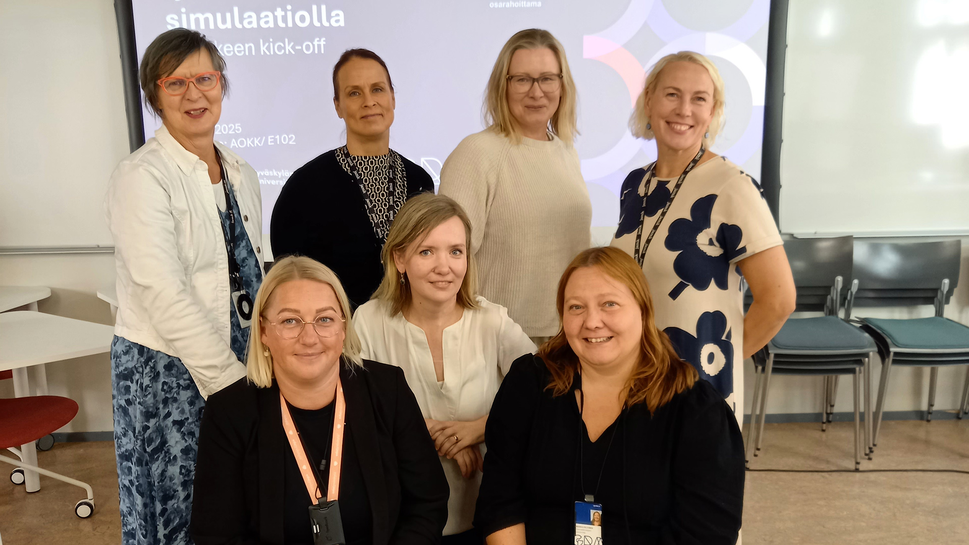 Ryhmäkuva hankkeen asiantuntijoista