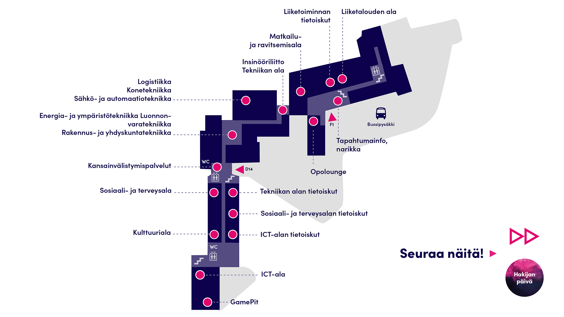 Hakijan päivän pohjakartta