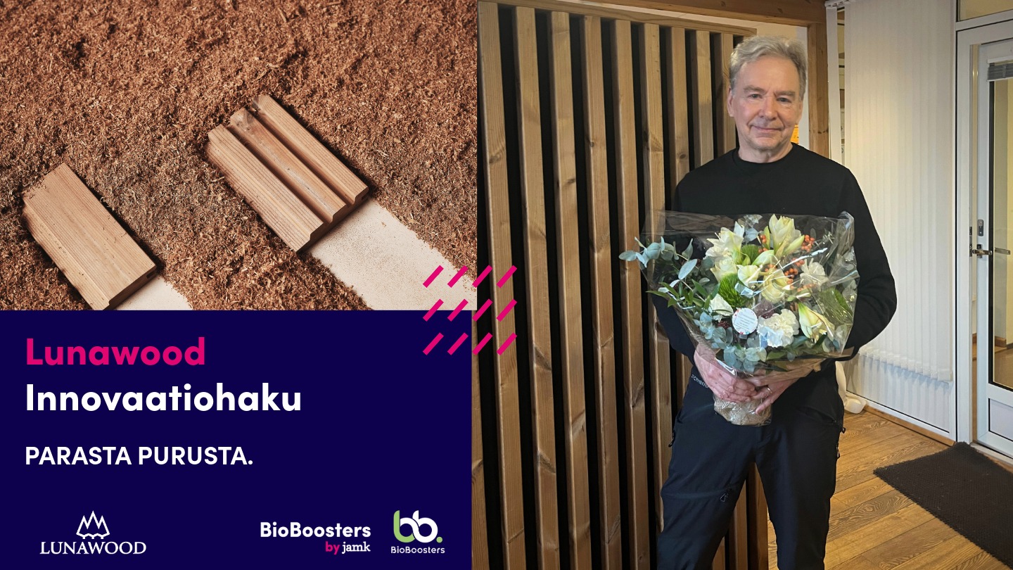 Lunawood innovaatiohaun erityismaininnan saanut finnmycel