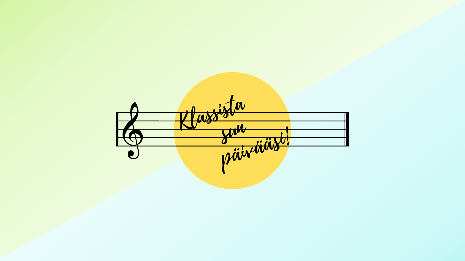 Klassista sun päivääsi!, kevät 2026