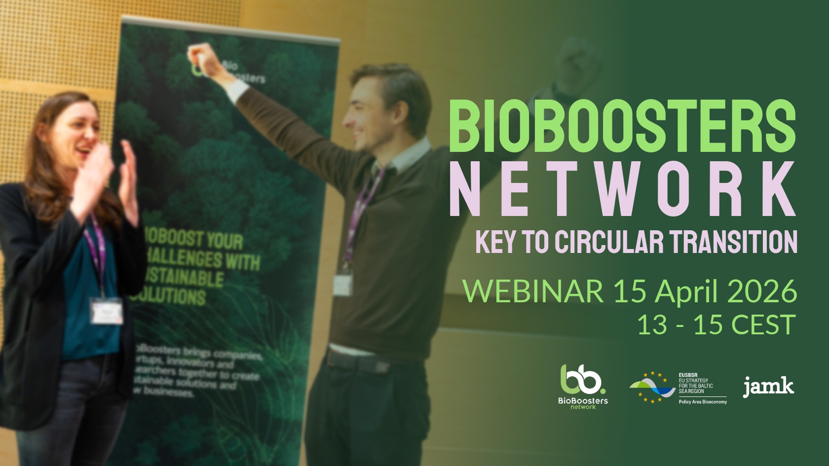 BioBoosters Network Key to Circular Transition Webinar 15 April 2026