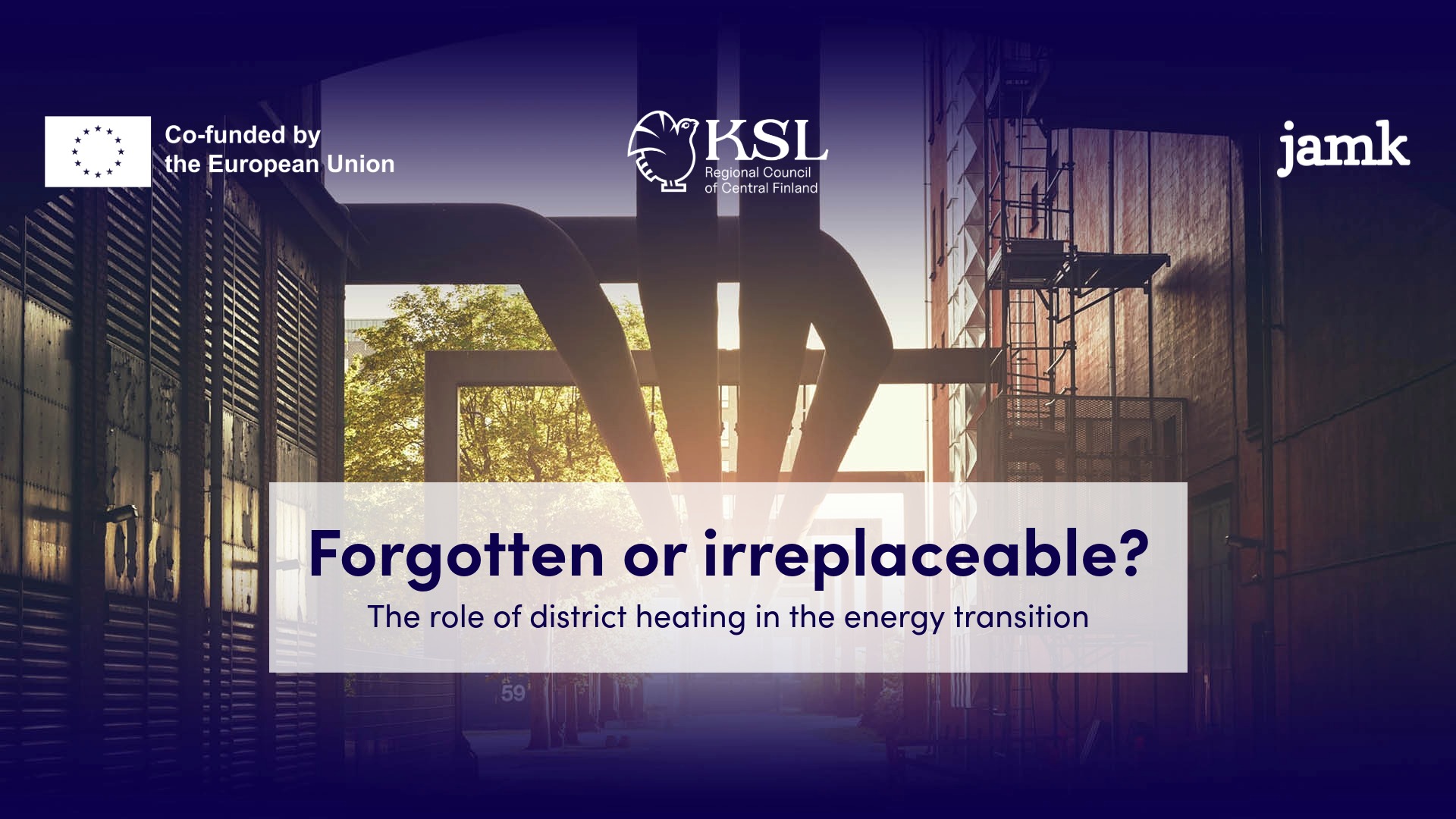 Forgotten or irreplaceable? The role of district heating in the energy transition