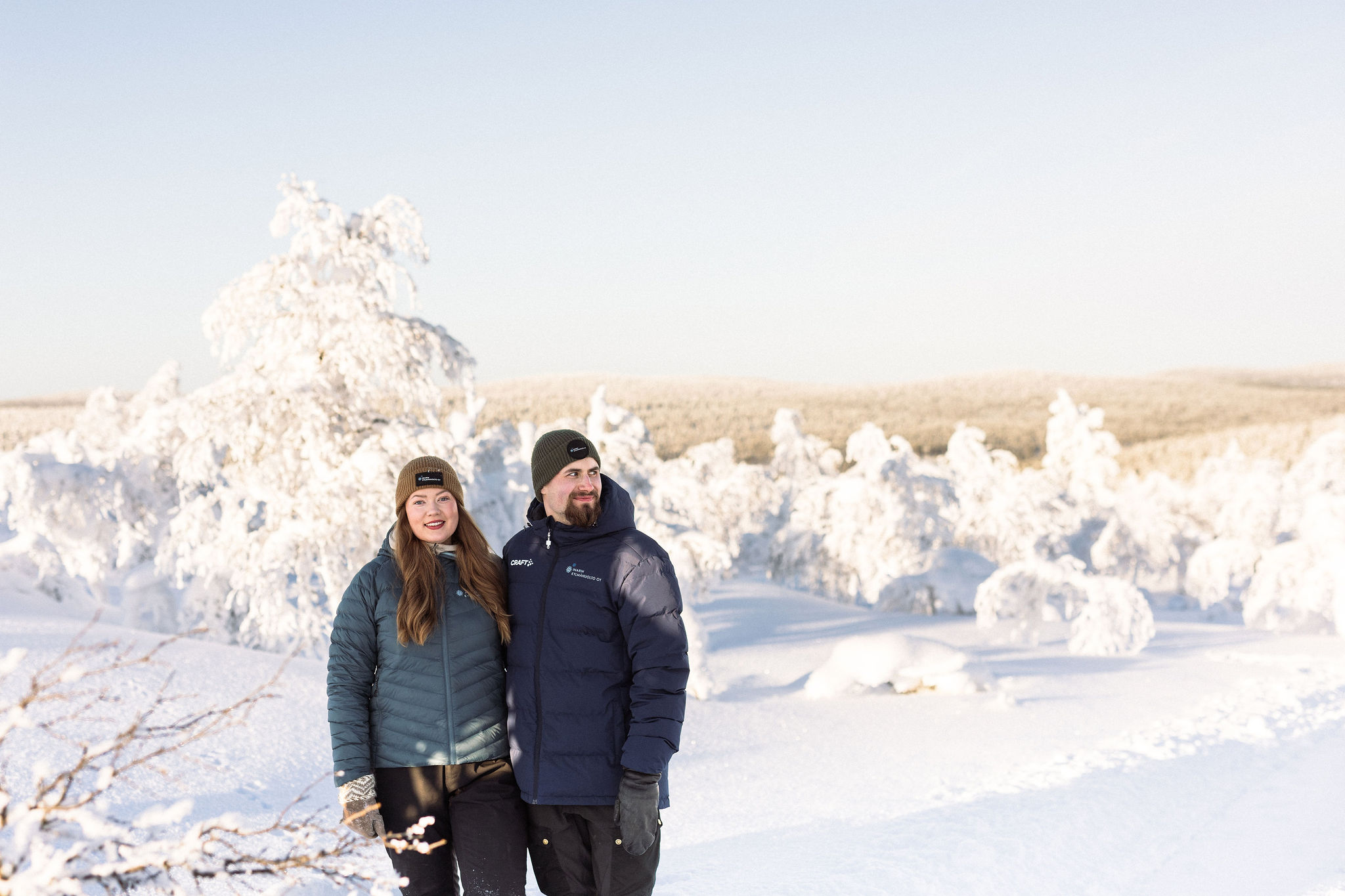Kuvassa Janka Mäkipää ja Joonas Mäkipää