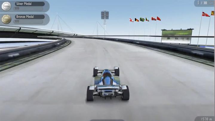 kilpa-auto videopelissä