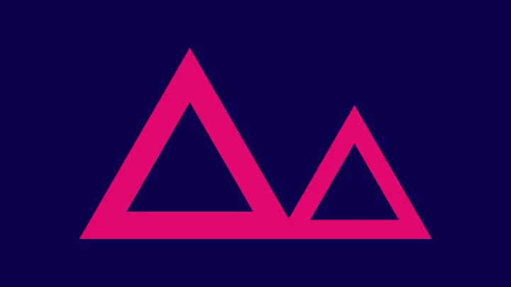 Kaksi kolmiota rinnakkain 