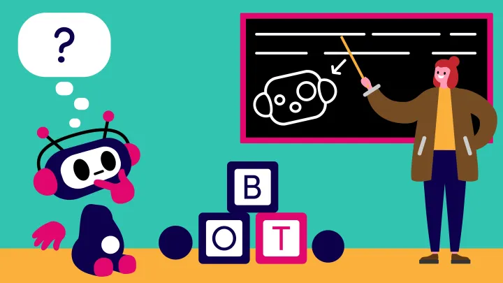 Ihminen opettaa tekoälyä