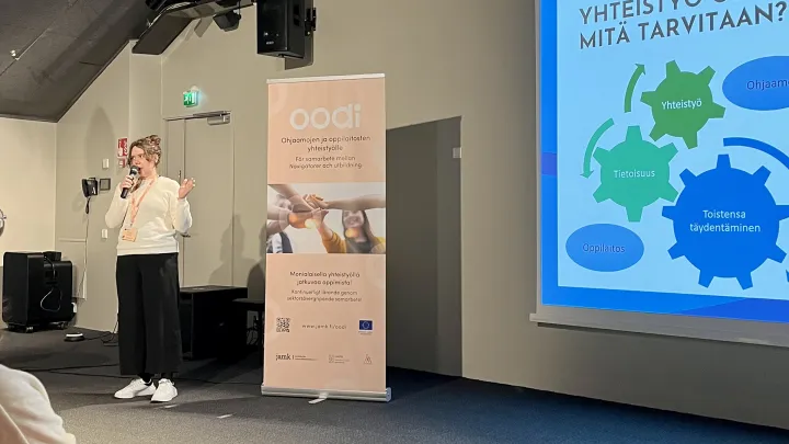 Ohjaamo Jyväskylän esiintyjä Oodi-projektin tapahtumassa