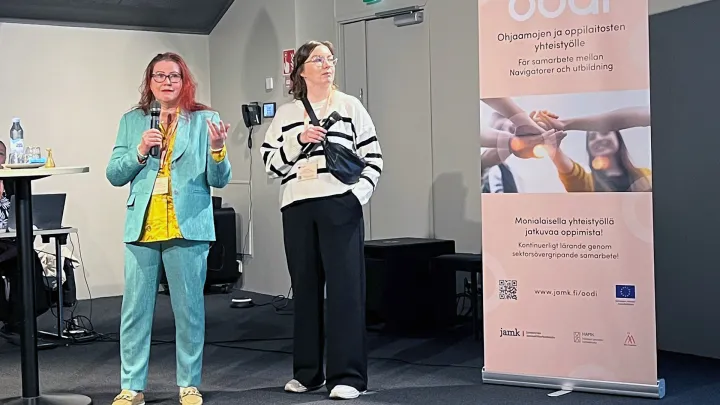 Lappeenrannan Ohjaamon puhujat tapahtumassa