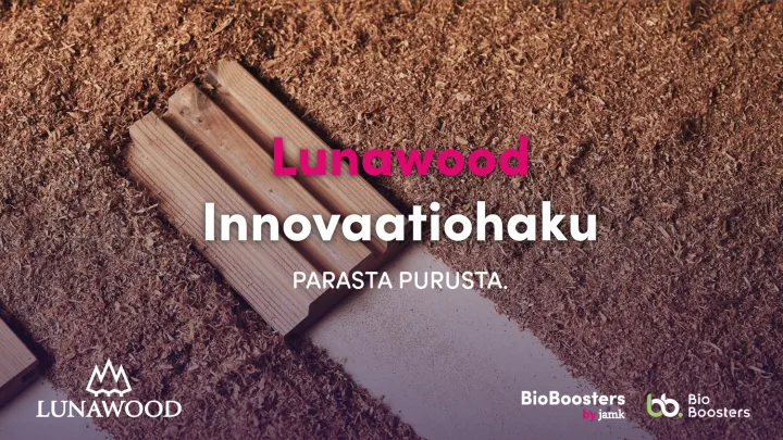 Lunawood innovaatiohaku 15.9.2025 saakka