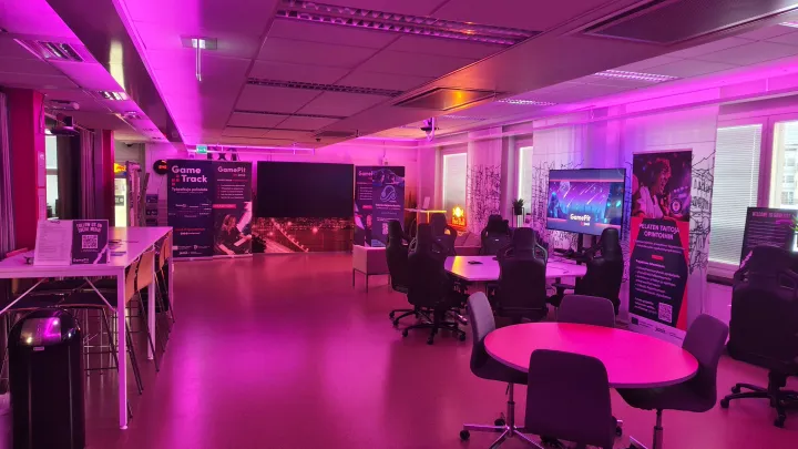 GamePit kokoustilan kuva